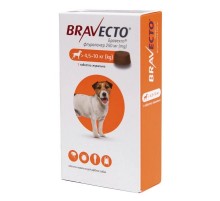Таблетка Бравекто от блох и клещей для собак 4,5-10 кг №1 Bravecto срок 03.2026