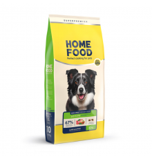 Корм для собак DOG ADULT MEDIUM/MAXI для активных собак и юниоров Ягненок с рисом Весовой цена за 1 кг Home Food