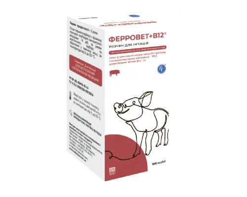 ФЕРРОВЕТ + В12 100 мл Ветсинтез