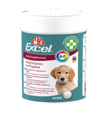 Таблетки для щенков Бреверс Exel Multi-Vit мультивитаминный комплекс №100 8in1
