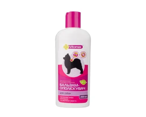 Фітобальзам-ополіскувач для собак, 200 мл Vitomax термін 08.2026