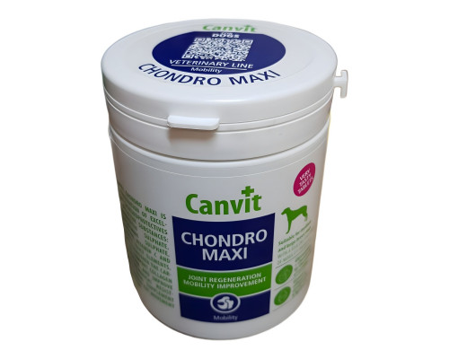Таблетки для собак Chondro Maxi for dogs при проблемах опорно-двигательного аппарата №250 Canvit