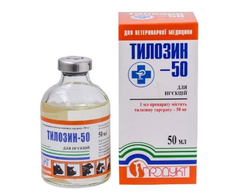 Тілозін-50 Продукт 50 мл