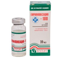 Енрофлоксацин 100 ін'єкції 10 мл Продукт