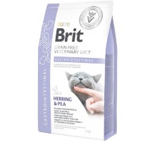 Сухой корм для котов VD Gastrointestinal Cat с сельдью и горохом при нарушениях пищеварения 2 кг Brit