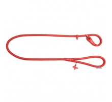 Поводок-удавка  Collar  GLAMOUR круглая 10 мм 135 см красный 33943