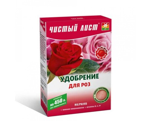 Добриво для троянд "Чистий лист" кристал 300 гр Квітофор