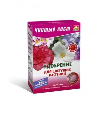 Удобрение для цветущих растений "Чистый лист" кристалл 300 гр Квитофор