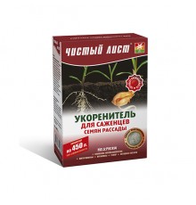 Добриво укорінювач для саджанців, насіння, розсади "Чистий аркуш" кристал 300 гр Квітофор
