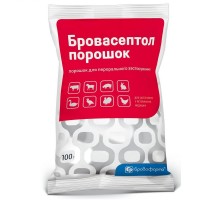 Порошок Бровасептол ветеринарный антибиотик 100 г Бровафарма