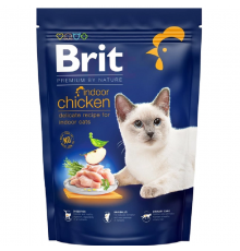 Корм для котів Brit Premium Cat Indoor  мешкають у приміщенні 300г