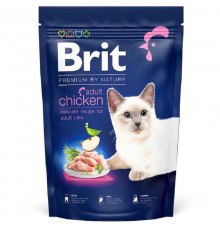 Корм для котів Brit Premium Cat Adult Chicken дорослих з куркою 300г