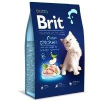 Сухой корм для котят Kitten Chicken с курицей 1,5 кг Brit Premium
