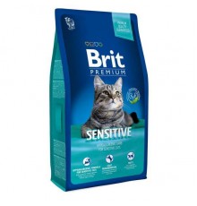 Корм для котів Brit Premium Cat Sensitive з чутливим травленням 1.5кг