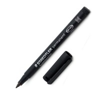 Маркер черный для ушных бирок 1 мм Staedtler