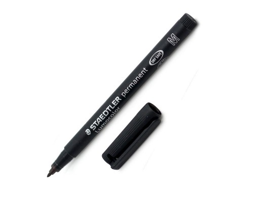 Маркер черный для ушных бирок 1 мм Staedtler