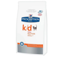 Сухой корм для котов Prescription Diet Feline k/d при заболеваниях почек 400 г Hill\'s