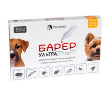 Капли на холку Барьер-ультра от блох для собак до 5 кг №4 Продукт
