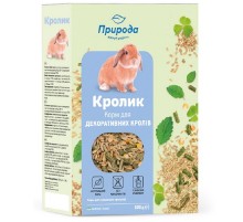 Корм для кроликов и декоративных грызунов 500 г Природа