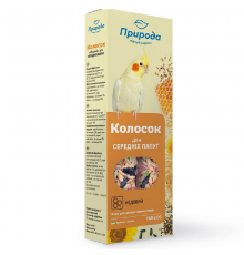 Корм д/поп. нимф Колосок медовый 140г ПРИРОДА PR740049