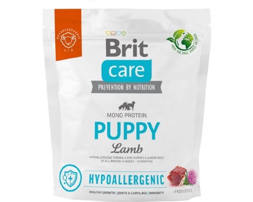 Сухой корм для щенков Dog Hypoallergenic Puppy с ягненком 400 г Brit Care