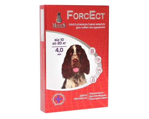 ФорсЕкт ForcEct 4 мл для цуценят і собак 10-20 кг №1 Modes