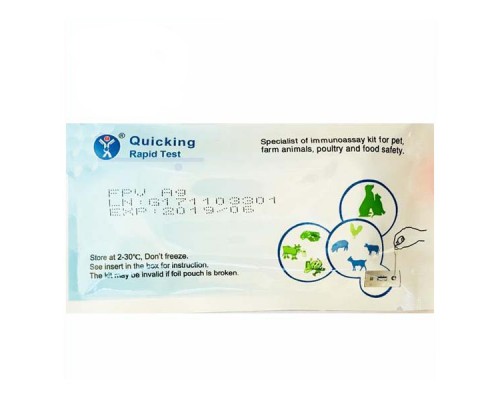 Экспресс-тест Чума собак Ag Test CDV Ag Quicking Biotech Co Ltd