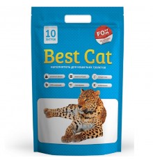 Наповнювач для котячих туалетів Best Cat Blue силікагелевий 10 л Fox