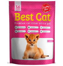 Наповнювач для котячих туалетів Best Cat Purple Lawender силікагелевий з ароматом лаванди 3,6 л Fox