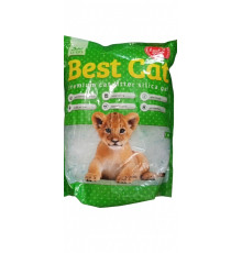 Наповнювач для котячих туалетів Best Cat Green apple силікагелевий з ароматом зеленого яблука 3,6 л Fox