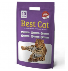 Наполнитель для кошачьих туалетов Best Cat Purple Lawender силикагелевый с ароматом лаванды 10 л Fox