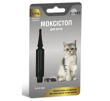 Краплі ProVET Моксистоп для кішок масою тіла до 4 кг 0,4 мл Природа