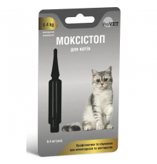 Краплі ProVET Моксистоп для кішок масою тіла до 4 кг 0,4 мл Природа