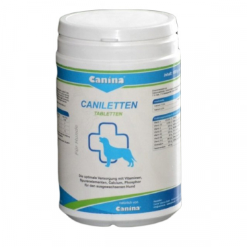 Канина Канилеттен активный кальций  для собак Caniletten 150 таблеток Canina 120307