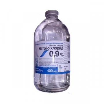 Натрію хлорид 0,9% 400 мл O.L.KAR