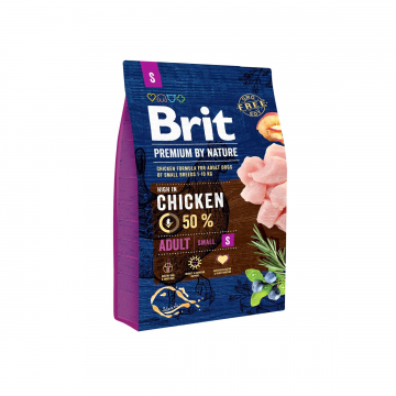 Корм для собак Бріт Brit Premium Dog Adult S  3кг