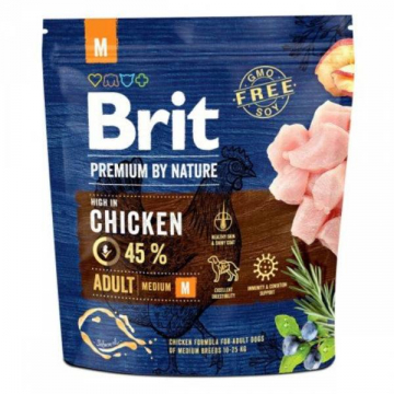 Корм для собак Бріт Brit Premium Dog Adult M  8 кг ЦІНА за 1кг