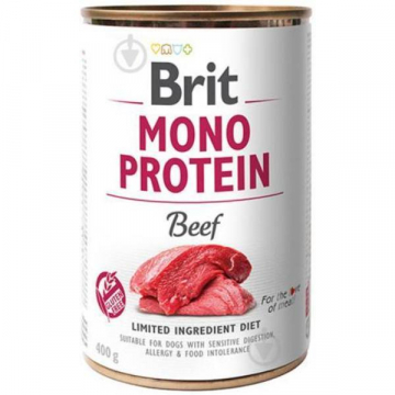 Корм для собак Бріт Brit Mono Protein Dog k яловичиною 400г