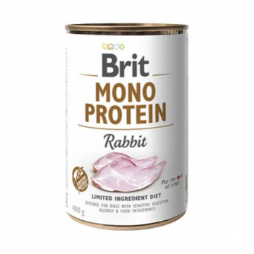 Корм для собак Бріт Brit Mono Protein Dog k з м'ясом кроля 400г