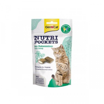 Ласощі для котів Nutri Pockets Котяча м'ята та мультивітамін 60г  G-419282/400723