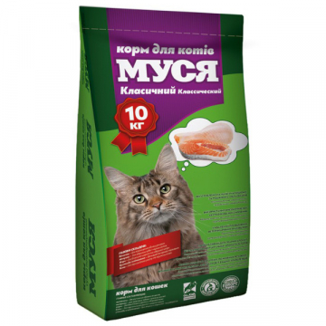 Корм для котів Муся класик O.L.KAR 10 кг 18326