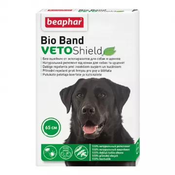 VETO Shield Bio Band нашийник біо від ектопаразитів для собак і цуценят Beaphar