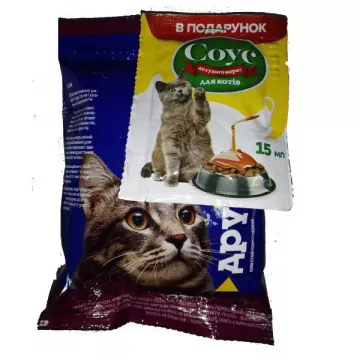 Корм Для Друга для котів мікс100 г +соус O.L.KAR