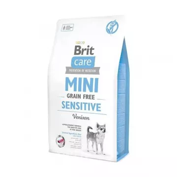 Корм для собак Брит малых пород c чувствительным пищеварением Care GF Mini Sensitive 0,4кг