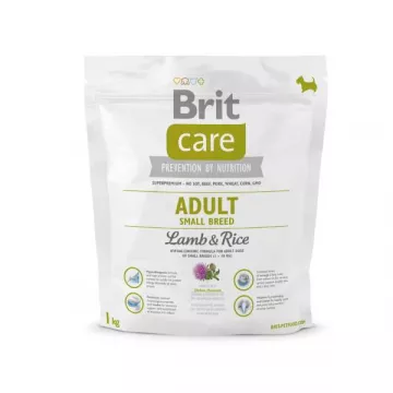 Корм для собак Брит весом до 10 кг Care Adult Small Breed Lamb and Rice 1кг