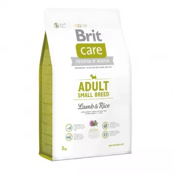 Корм для собак Брит весом до 10 кг Brit Care Adult Small Breed Lamb and Rice 3кг