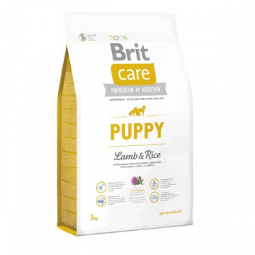 Корм для щенков Брит Brit Care Puppy Lamb and Rice 3кг