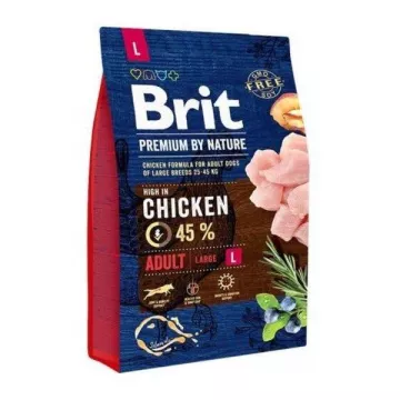 Корм для собак Бріт Brit Premium Dog Adult L  3 кг