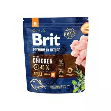 Корм для собак Бріт Brit Premium Dog Adult M  1кг