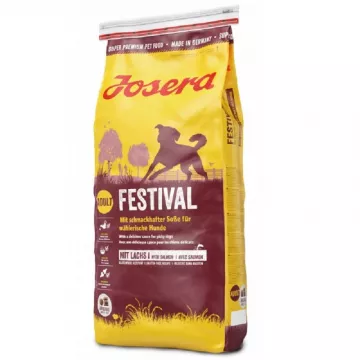 Сухий корм для вибагливих собак Festival з лососем 1 кг Ваговий Josera